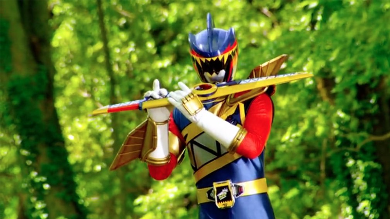 The Deathryuger, as seen in Gaburincho of Music.